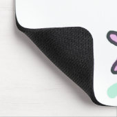 Stapelbloemen en botervliegen muismat (Hoek)