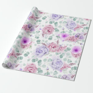 Stapelbloemen Eucalyptus Leaves Botanical W Cadeaupapier