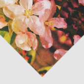 Stapelbloesems Shabby-ontbinding Tissuepapier (Detail)