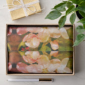 Stapelbloesems Shabby-ontbinding Tissuepapier (Geschenk)