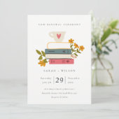 Stapelboeken voor Stapels Stapel Floral Vow Renewa Bedankkaart (Staand voorkant)