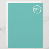 Stapelbriefpapier voor strandstralen van zand doll (Voorkant / Achterkant)