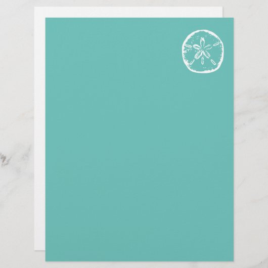 Stapelbriefpapier voor strandstralen van zand doll (Voorkant / Achterkant)