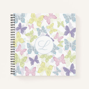 Stapelbutterflies 8,5-inch x 8,5-inch spiraal Noti Notitieboek