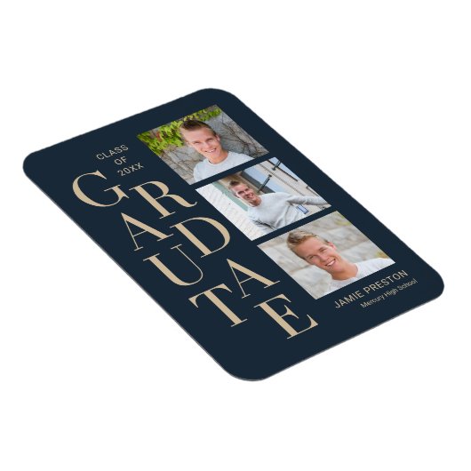 Stapelde Charm Afstuderen kondiging Magnet Magneet (Rechterzijde)