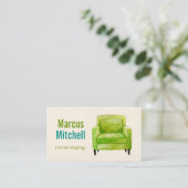 Stapelende Visitekaartjes voor thuisgebruik - hori (Staand voorkant)