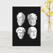 Stapelfilosofen Kaart (Gele Bloem)