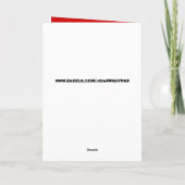 STapelgek op jou valentinekaart Feestdagen Kaart (Achterkant)