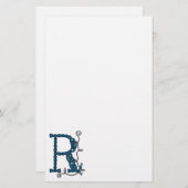 Stapelgoed met Keltische letter R Briefpapier (Voorkant / Achterkant)