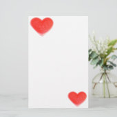 Stapelgoed voor zoete kunst briefpapier (Staand voorkant)