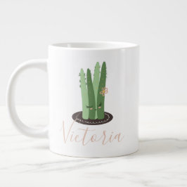 Stapelia Cactus Tekening Naam Reuzen Koffiemok Grote Koffiekop