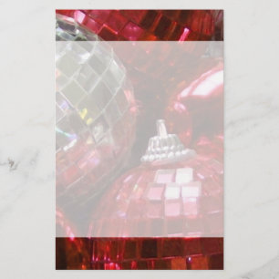 Stapelkopbal en footer van Red Baubles Briefpapier