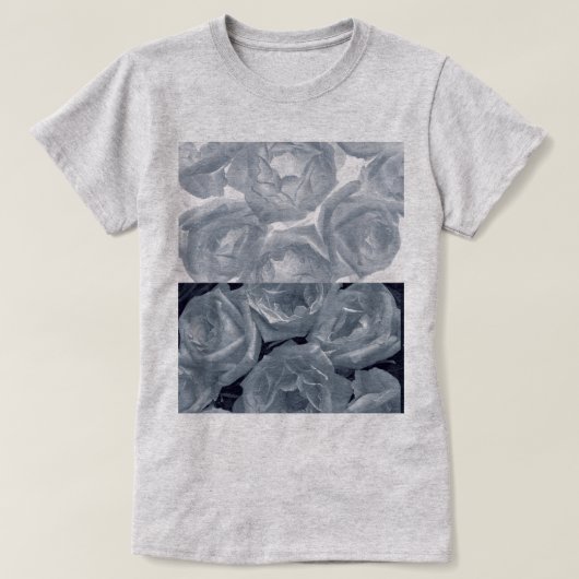 Stapelloze Rozen T-shirt (Design voorkant)