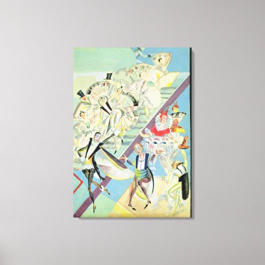 Stapelontwerp voor de operetta canvas afdruk (Voorkant)