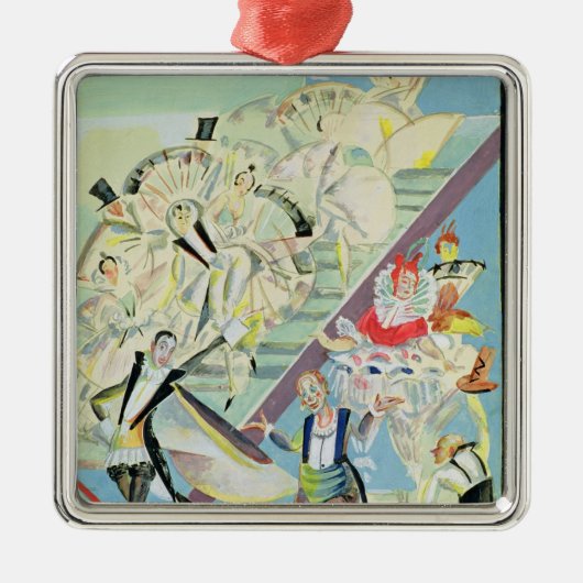 Stapelontwerp voor de operetta metalen ornament (Voorkant)