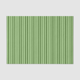 Stapelpapier: Groene stripes Tissuepapier