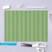Stapelpapier: Groene stripes Tissuepapier (Craft)