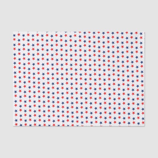 Stapelpapier voor Star Pattern Tissuepapier (Voorkant)