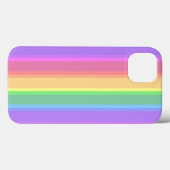 Stapelregenboogstrepen Hoesje-Mate iPhone draagtas Case-Mate iPhone Case (Achterkant (horizontaal))