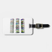 Stapels boeken Bagagelabels (Voorkant horizontaal)