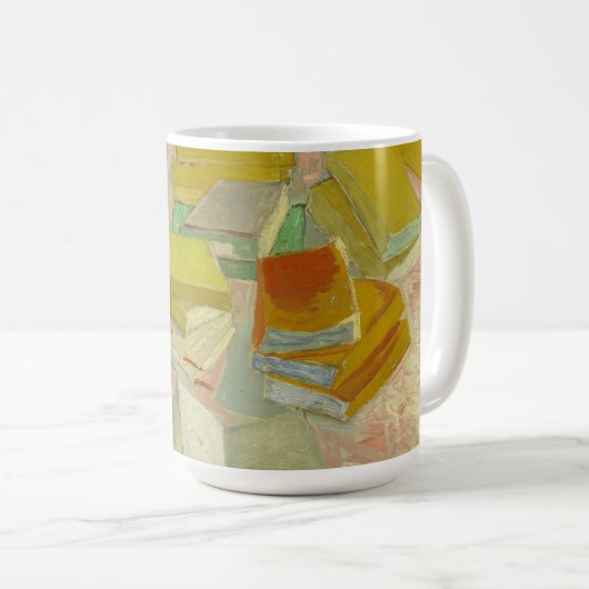 Stapels Franse romans | Vincent van Gogh Koffiemok (Voorkant rechts)