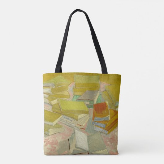 Stapels Franse romans | Vincent van Gogh Tote Bag (Achterkant)