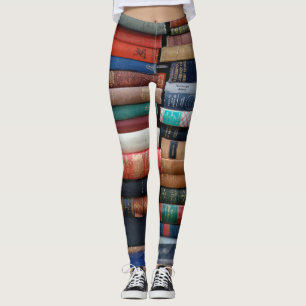 Stapels oude boeken bibliotheek leggings
