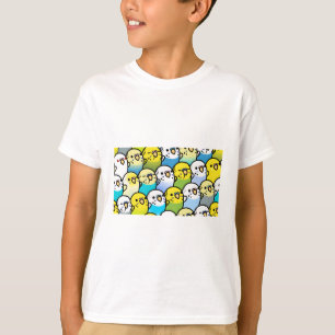 Stapels van Budgies T-shirt