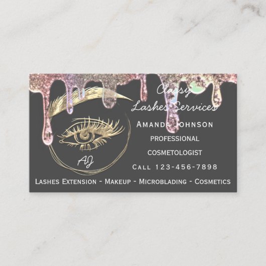 Stapelschuine streep maakt standaard Logo Qr-code  Visitekaartje (Voorkant)