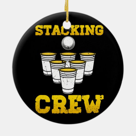 Stapelstackingstackingstaart voor sportstacks keramisch ornament (Achterkant)