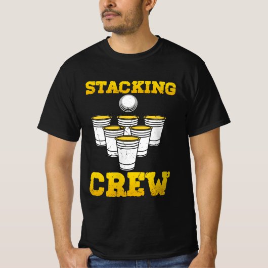 Stapelstackingstackingstaart voor sportstacks t-shirt (Voorkant)
