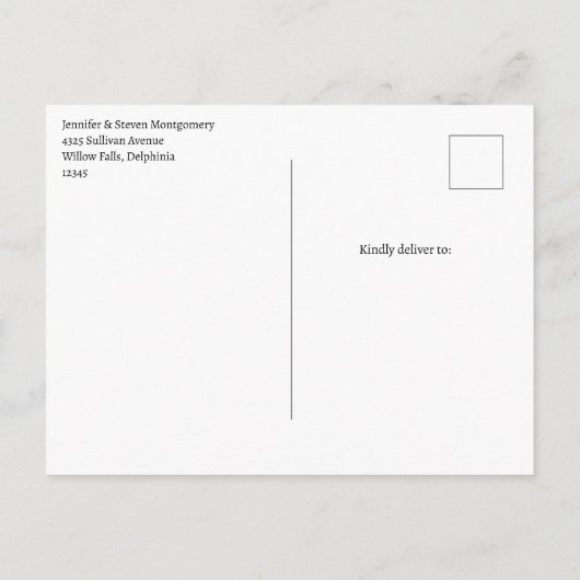 Stapelstenen Meditatieve Cairn Aankondigingskaart (Achterkant)