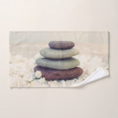 Stapelstenen Meditatieve Cairn Bad Handdoek (Handdoek)