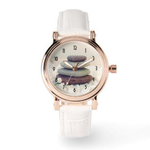 Stapelstenen Meditatieve Cairn Horloge