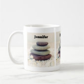 Stapelstenen Meditatieve Cairn Koffiemok (Links)