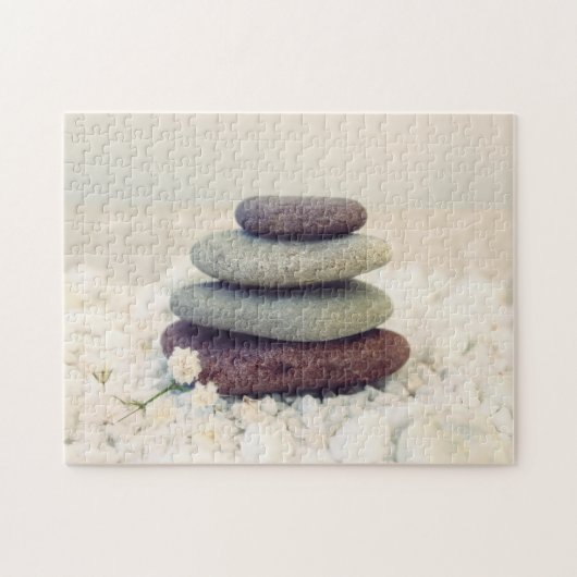 Stapelstenen Meditatieve Cairn Legpuzzel (Horizontaal)