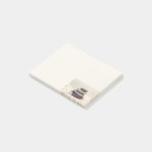 Stapelstenen Meditatieve Cairn Post-it® Notes (Schuin)