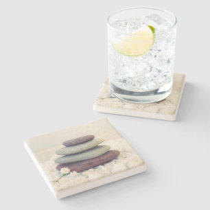 Stapelstenen Meditatieve Cairn Stenen Onderzetter