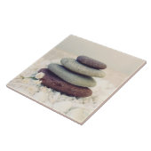 Stapelstenen Meditatieve Cairn Tegeltje (Zijkant)