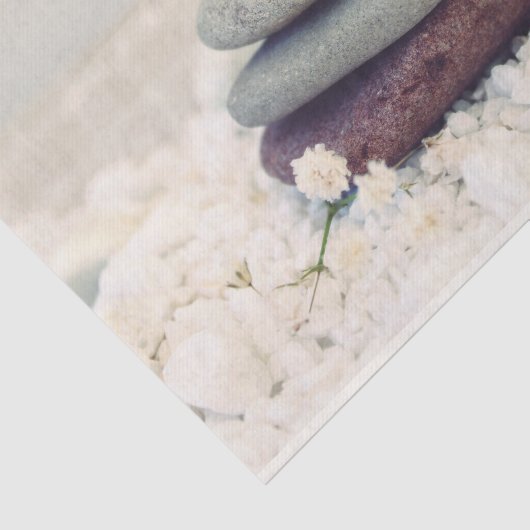 Stapelstenen Meditatieve Cairn Tissuepapier (Detail)