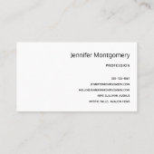 Stapelstenen Meditatieve Cairn Visitekaartje (Achterkant)