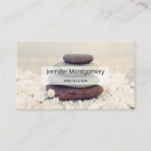 Stapelstenen Meditatieve Cairn Visitekaartje (Voorkant)