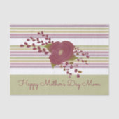 Stapelstreep en Floral Tissuepapier (Voorkant)