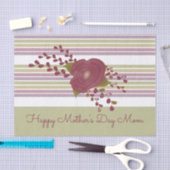 Stapelstreep en Floral Tissuepapier (Craft)