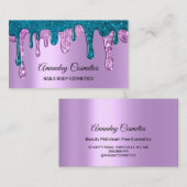 Stapelt nails Wax Makeup body Cosmetics Blauwgroen Visitekaartje (Voorkant / Achterkant)