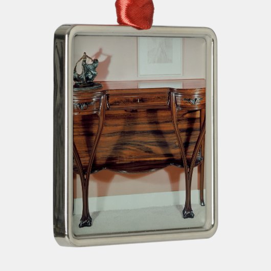 Stapeltafel Metalen Ornament (Rechts)