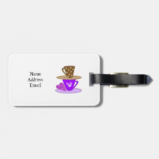 Stapelteams Bagagelabel (Achterkant horizontaal)