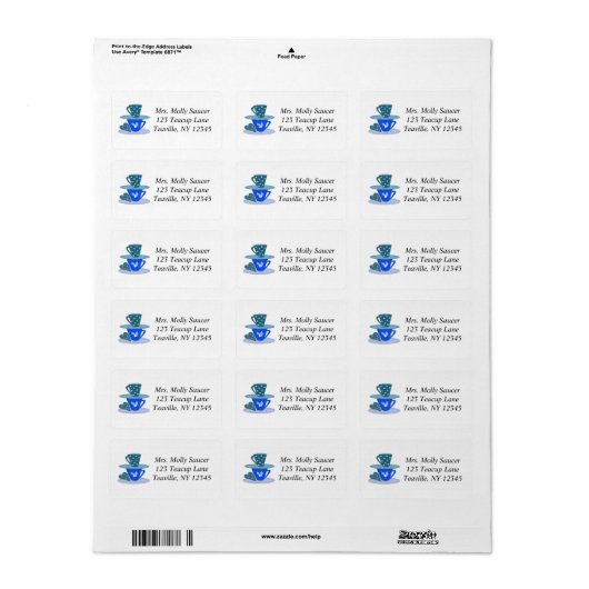 Stapelteams Etiket (Full Sheet)