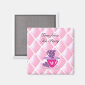 Stapelteams - Tea Party Magneet (Voorkant / Achterkant)