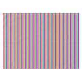 Stapeltoverkleurige strepen tafelkleed (Voorkant (Horizontaal))